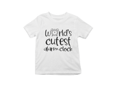 World's Cutest Alarm Kids T-Shirt